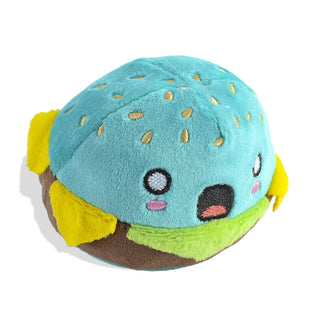 Watchitude Knead That Burger chunky squishy plush