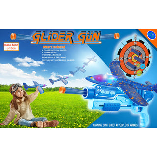 Spin Copter 5-in-1 Glider Plane Gun