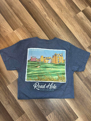 Youth Caddie St Andrews Stamp  - Denim