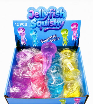Assorted Clear Jelly Fish Squishy
