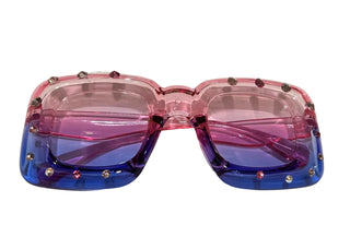 Bari Lynn Crystallized Ombre Sunglasses