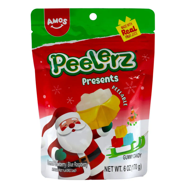 AMOS Peelerz Holiday Gummy Presents