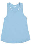 Azarhia Solid Racerback Tank Top