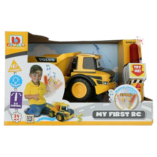 BB Jr Volvo My 1st R/C Yellow Dump Truck
