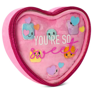 IScream You're So Sweet Box of Chocolates Fleece Plush Pillow