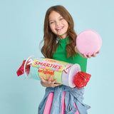 iScream Smarties Candy Interactive Packaging Fleece Plush