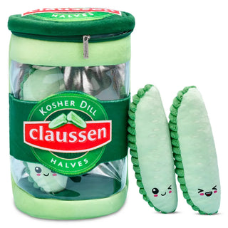 iScream Claussen Pickles Packaging Plush