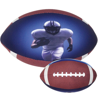iScream 3D Football Microbead Plush Pillow