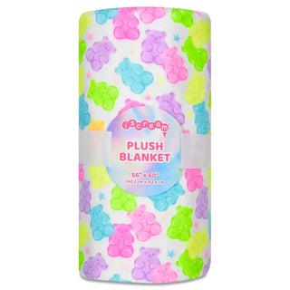 iScream Yummy Gummy Plush Blanket