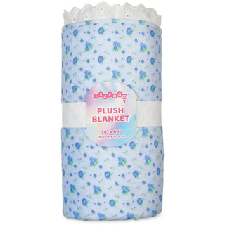 iScream Blue Ditsy Plush Blanket