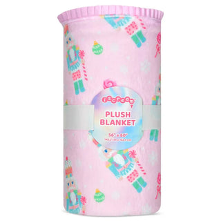 iScream Nutcracker Treat Plush Blanket