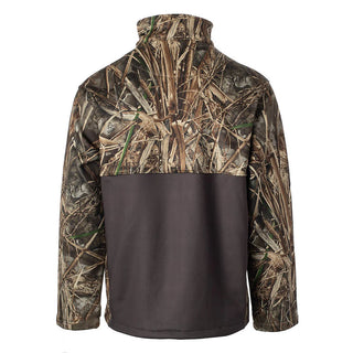 Youth Real tree Marshland Camo Quarter Zip Pullover