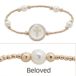 Versible - Tap To Pray® Survivor Series Beaded Bracelet - Beloved