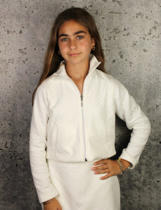 If/So White Long Sleeved Jacket