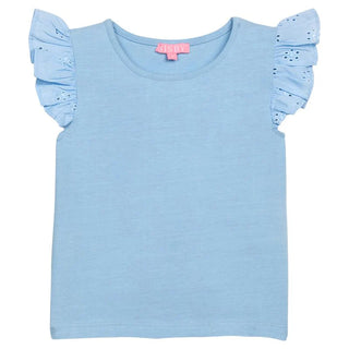 Bisby Eyelet Tank - Light Blue
