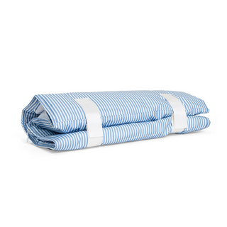 TRVL Rest Up! Nap Mat - Chambray Pimlico Stripe