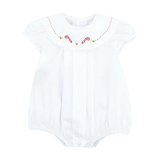 Baby Sen White Bailey Girl Bubble Candy Cane