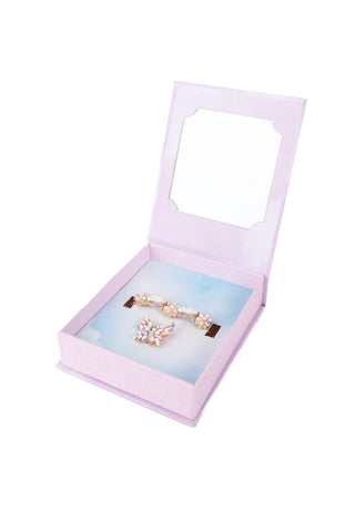 The Rachel - Crystal 2Pc Chunky Jewelry Set