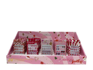 Season to Be Jolly - 24Pc Kids Press On Nails