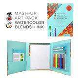 Mash Up Art Pack - Watercolor Blends + Ink FX