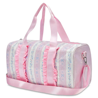 IScream Floral Stripes Duffle Bag
