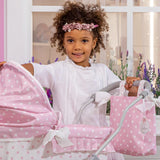 Berenguer Boutique Pink Royal Pram