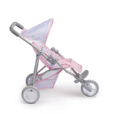 Berenguer Boutique Pink Deluxe Folding Jogger Stroller