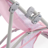 Berenguer Boutique Pink Deluxe Folding Jogger Stroller