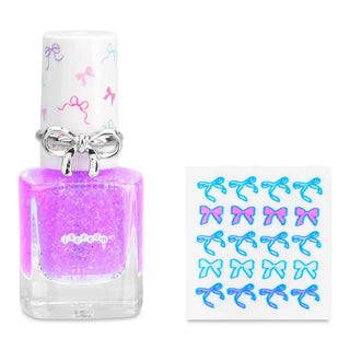 iScream Fancy Bows Nail Polish & Ring Set