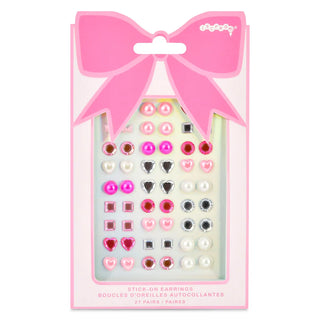 iScream Bow Stick On Earrings