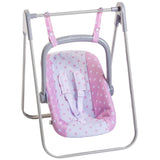 Berenguer Boutique 2-in-1 Pink Swing/Carrier