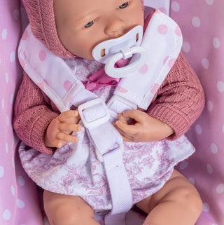 Berenguer Boutique 2-in-1 Pink Swing/Carrier