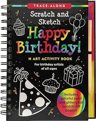 Scratch and Sketch - Happy Birthday