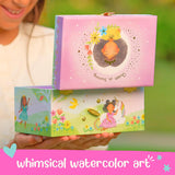 Queen in Training Ballerina Musical Jewelry Box - Single Drawer