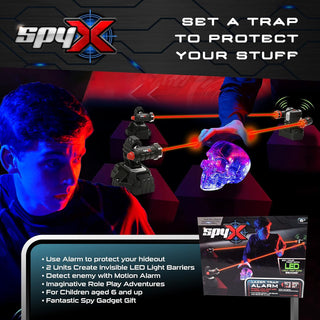 SpyX Lazer Trap Alarm