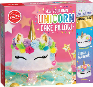 Klutz Sew Your Own Unicorn Cake Pillow