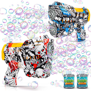 Kid Galaxy Bubble Graffiti Blaster- Blue