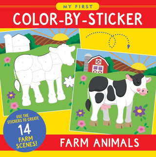 Color-by-Sticker Farm Animals