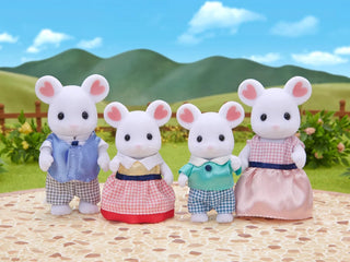 Calico Critters- Marshmellow Mouse Family