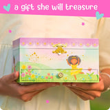 Queen in Training Ballerina Musical Jewelry Box - Single Drawer