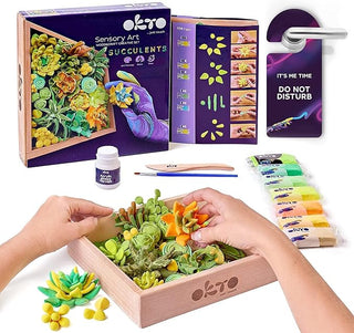 Okto Wood and Craft Energy Succulents