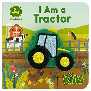 I Am a Tractor - John Deere Kids Finger Puppet Book
