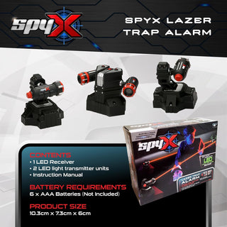 SpyX Lazer Trap Alarm