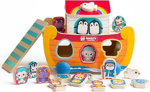 Noah's Ark Wooden Sort & Match