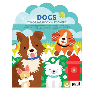 Petit Collage Dog Coloring Book