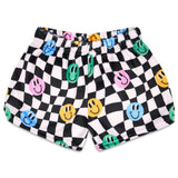 iScream Good Times Checkered Plush Shorts