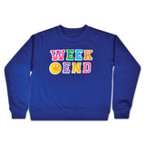 iScream Weekend Midnight Basic Crewneck Sweatshirt