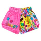 iScream Corey Paige I Want Candy Plush Shorts
