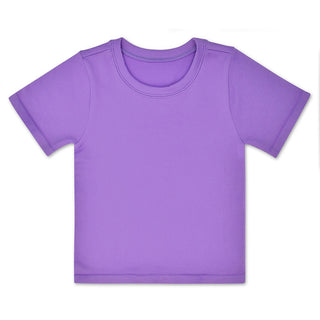 iScream Vivid Violet Ribbed Short Sleeve Shirt