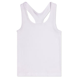 iScream Ribbed Racerback Tank Top - White
